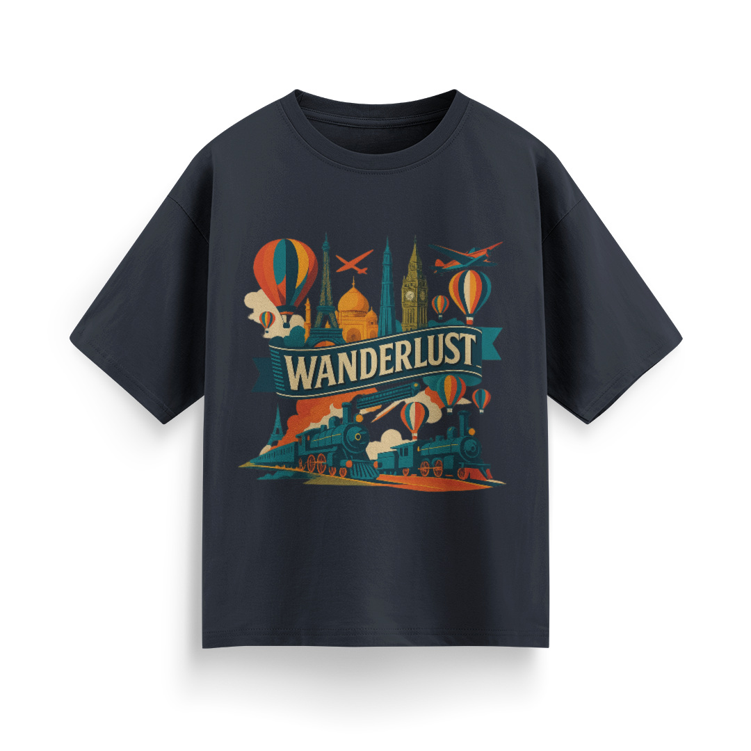 Wanderlust Oversized T-Shirt