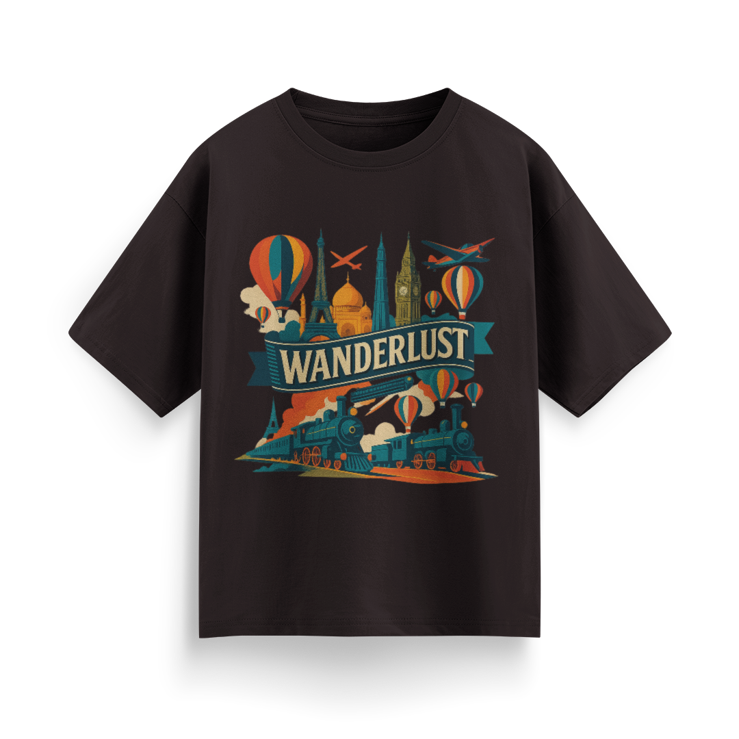 Wanderlust Oversized T-Shirt