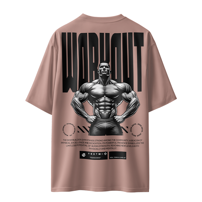 Get Strong Today Unisex Oversized T-Shirt