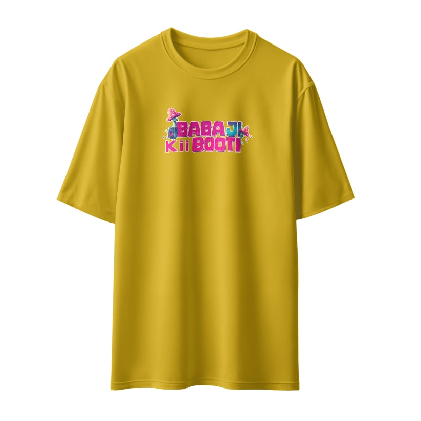 Baba Ji Ki Booti Unisex Oversized T-Shirt