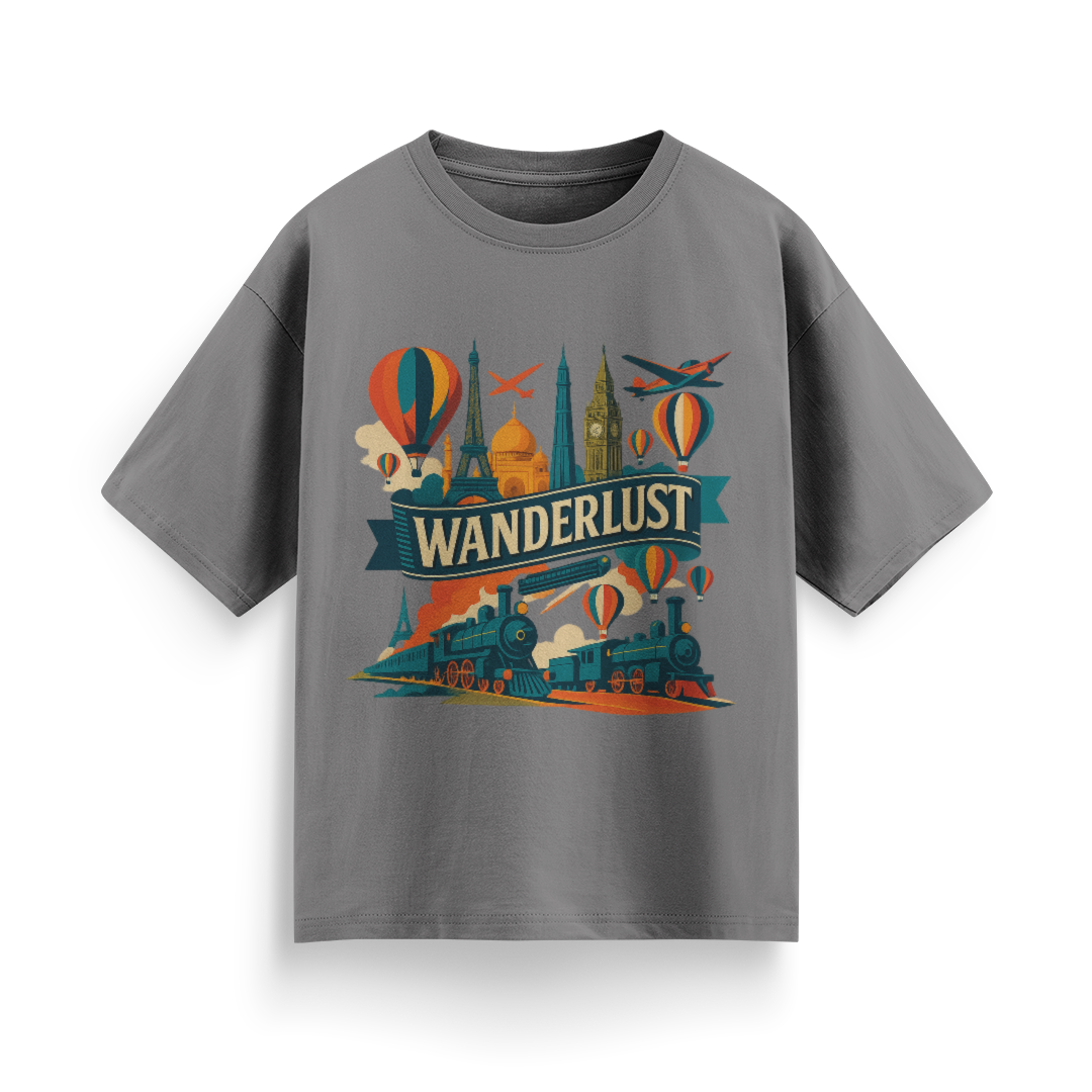 Wanderlust Oversized T-Shirt