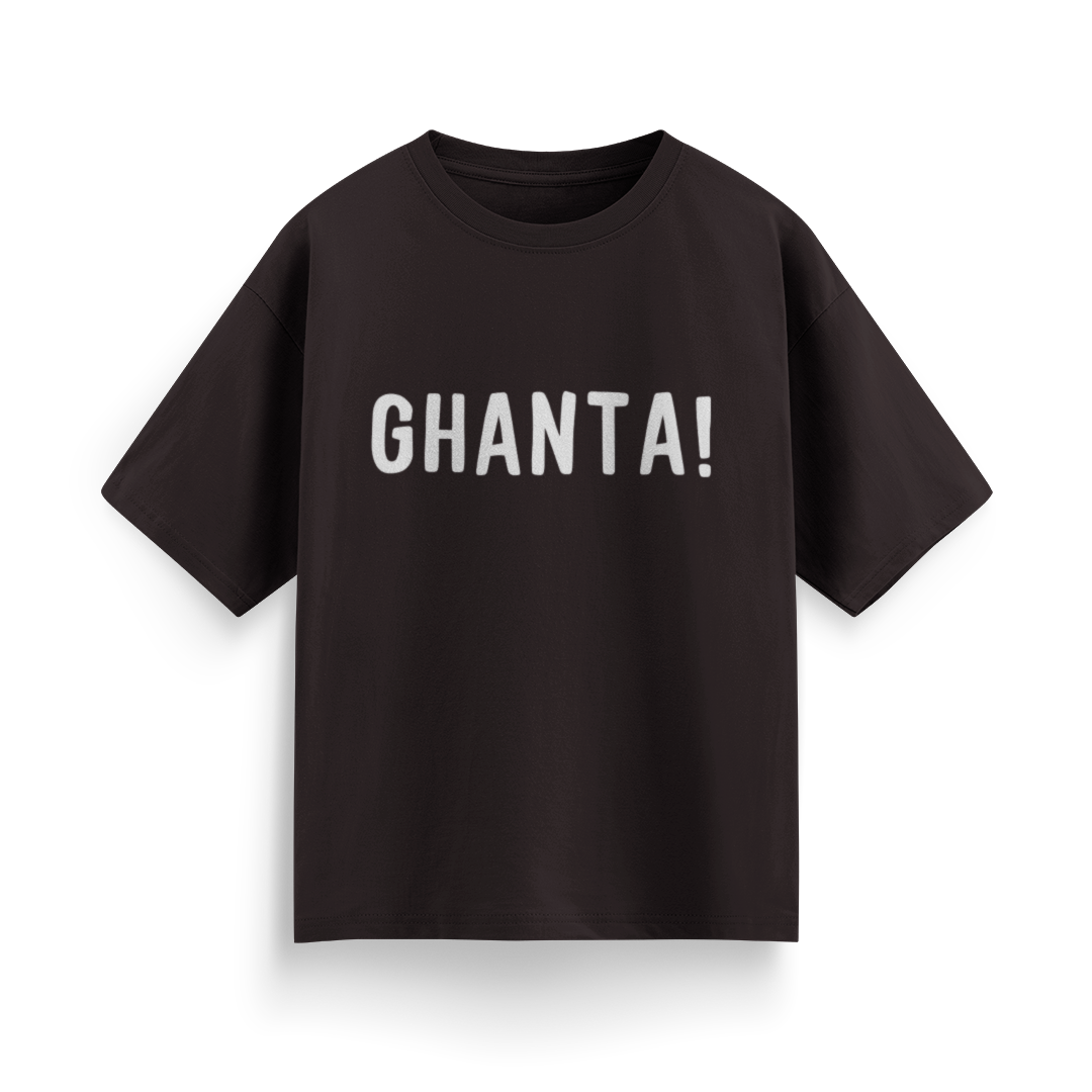 Ghanta Unisex Oversized T-Shirt