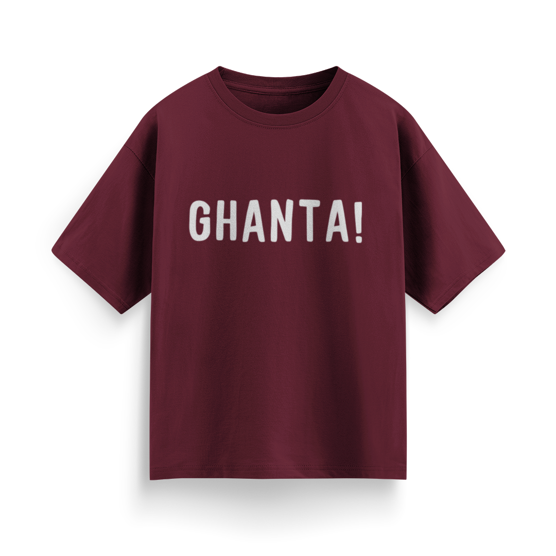 Ghanta Unisex Oversized T-Shirt
