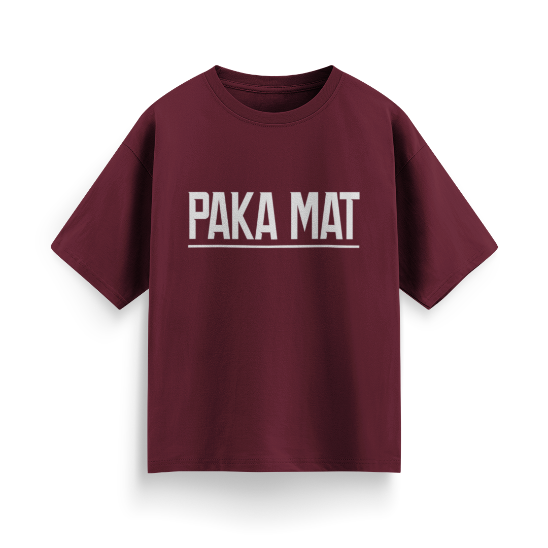 Paka Mat Unisex Oversized T-Shirt