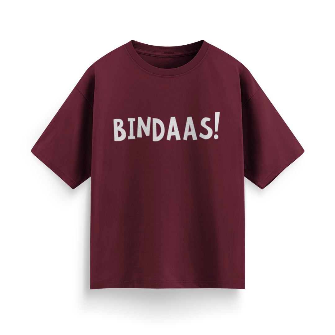 Bindaas! Unisex Oversized T-Shirt