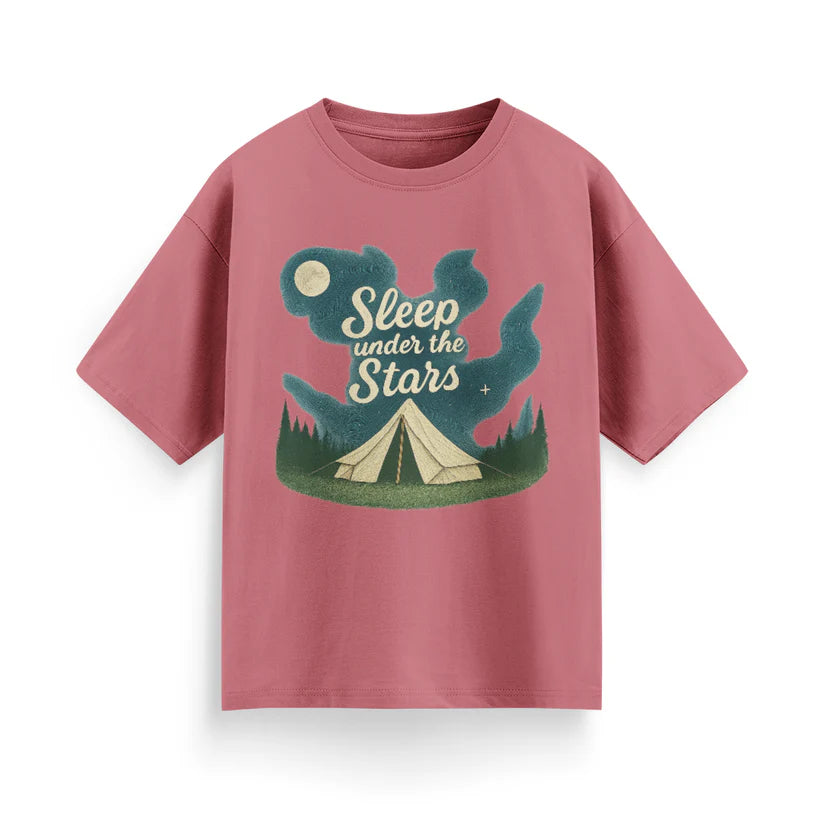 Sleep Under the Stars Unisex Oversized  T-Shirt