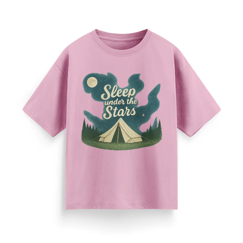Sleep Under the Stars Unisex Oversized  T-Shirt