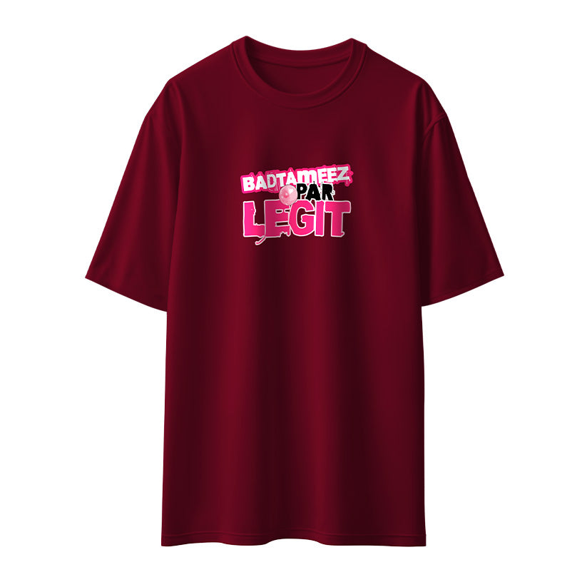 Badtameez Par Legit Unisex Oversized T-Shirt