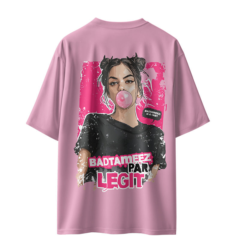 Badtameez Par Legit Unisex Oversized T-Shirt