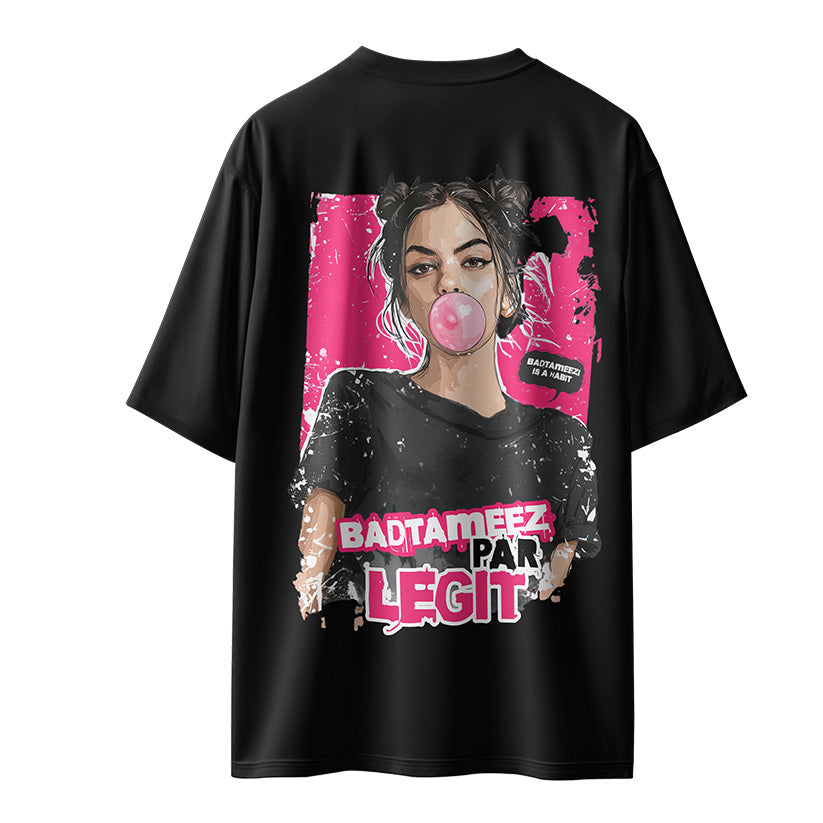 Badtameez Par Legit Unisex Oversized T-Shirt