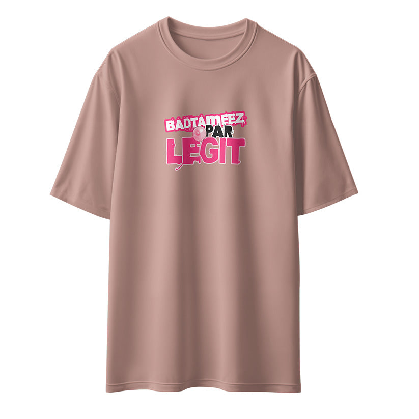 Badtameez Par Legit Unisex Oversized T-Shirt