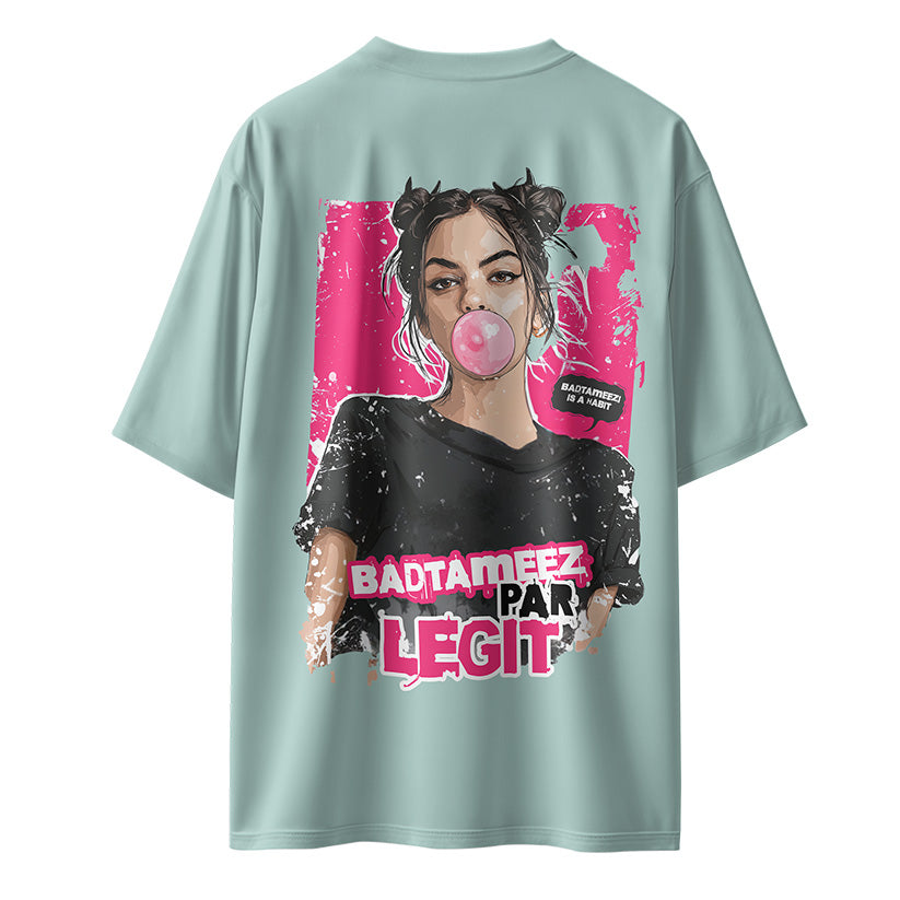 Badtameez Par Legit Unisex Oversized T-Shirt