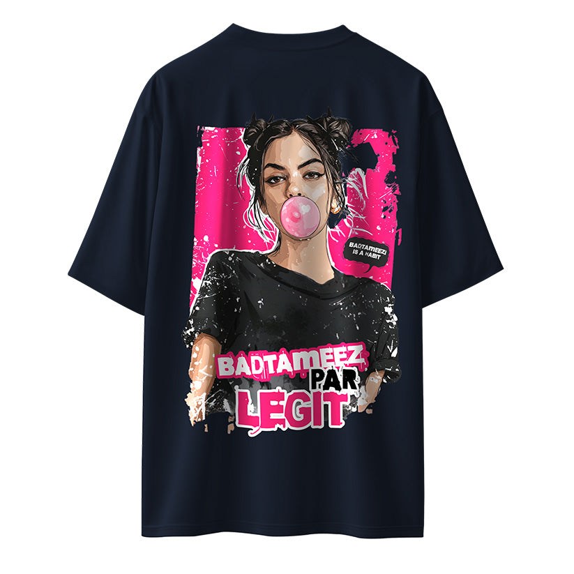 Badtameez Par Legit Unisex Oversized T-Shirt