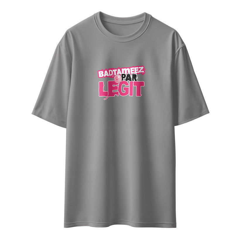 Badtameez Par Legit Unisex Oversized T-Shirt