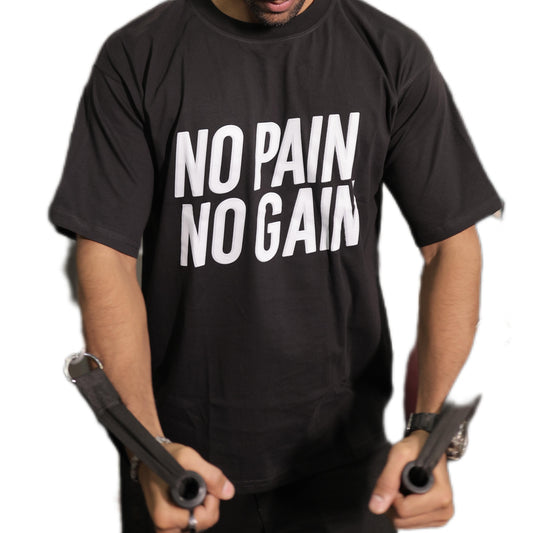 No Pain, No Gain Unisex Oversized T-Shirt