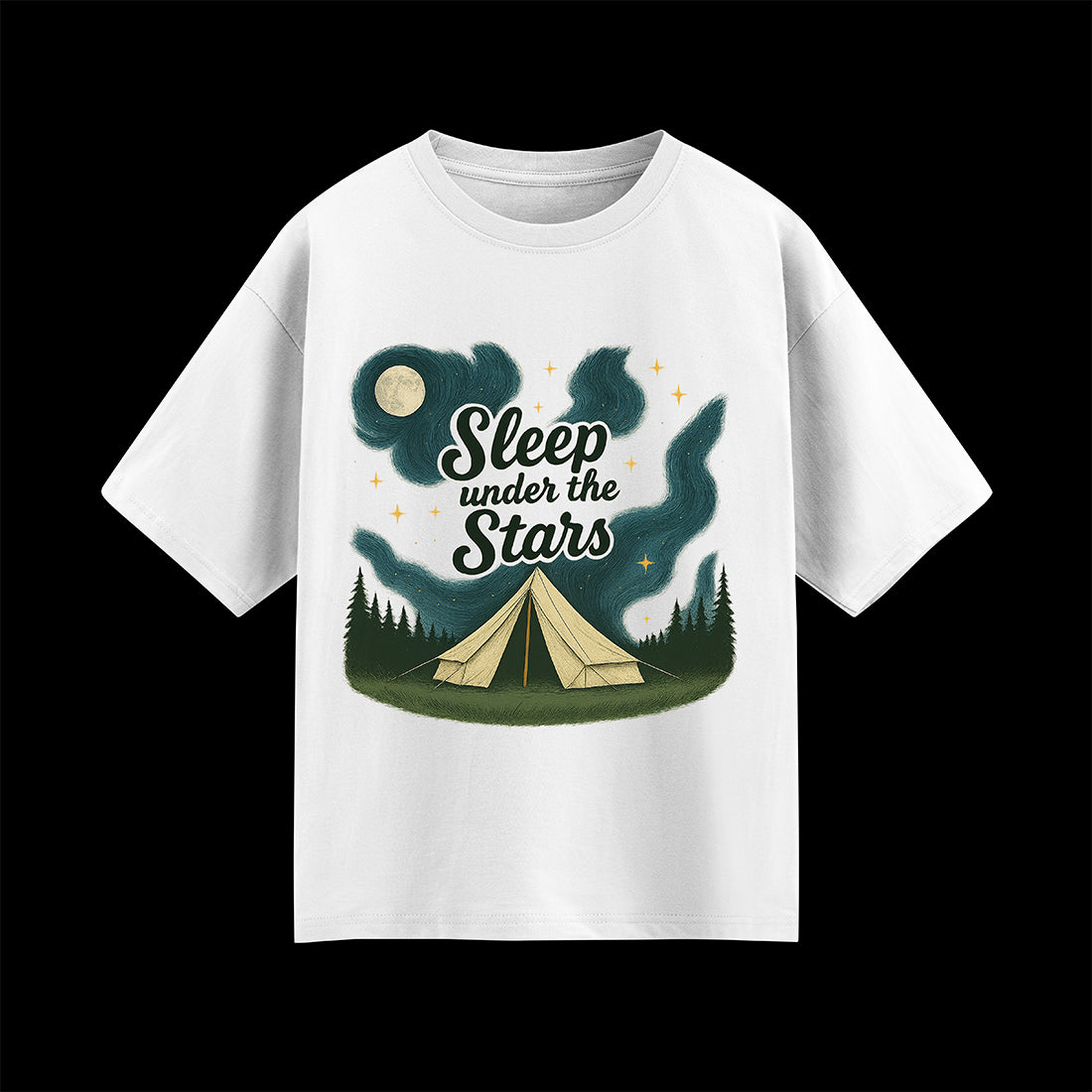 Sleep Under the Stars Unisex Oversized  T-Shirt