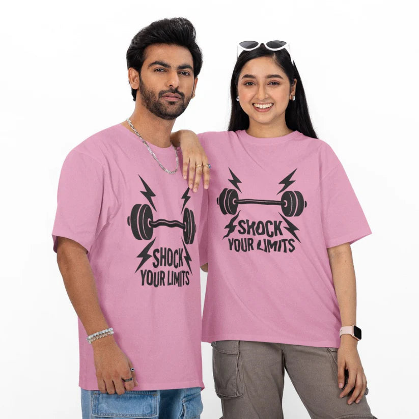 Shock Your Limits Unisex Oversized T-Shirt