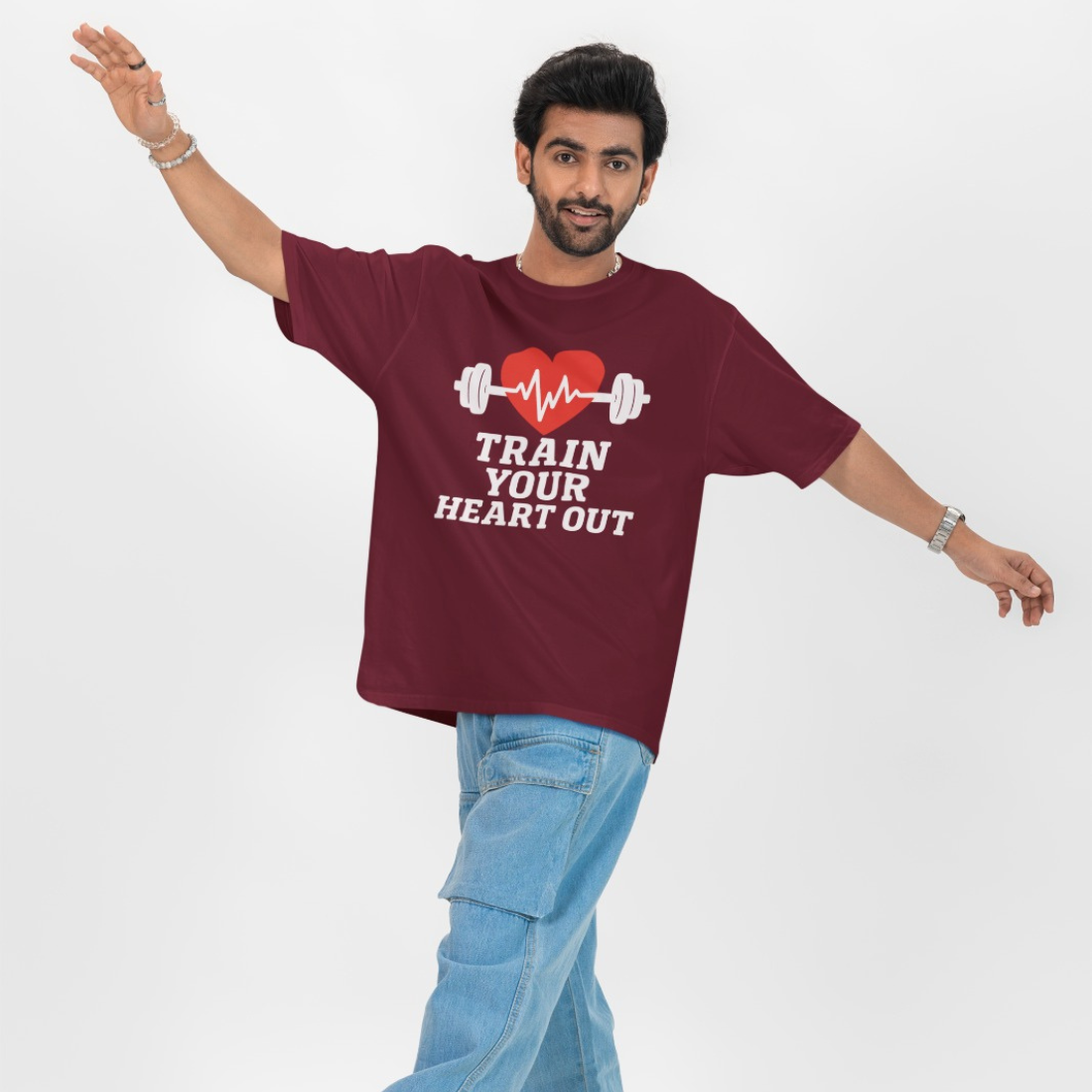 Train your Heart out Oversized T-Shirt