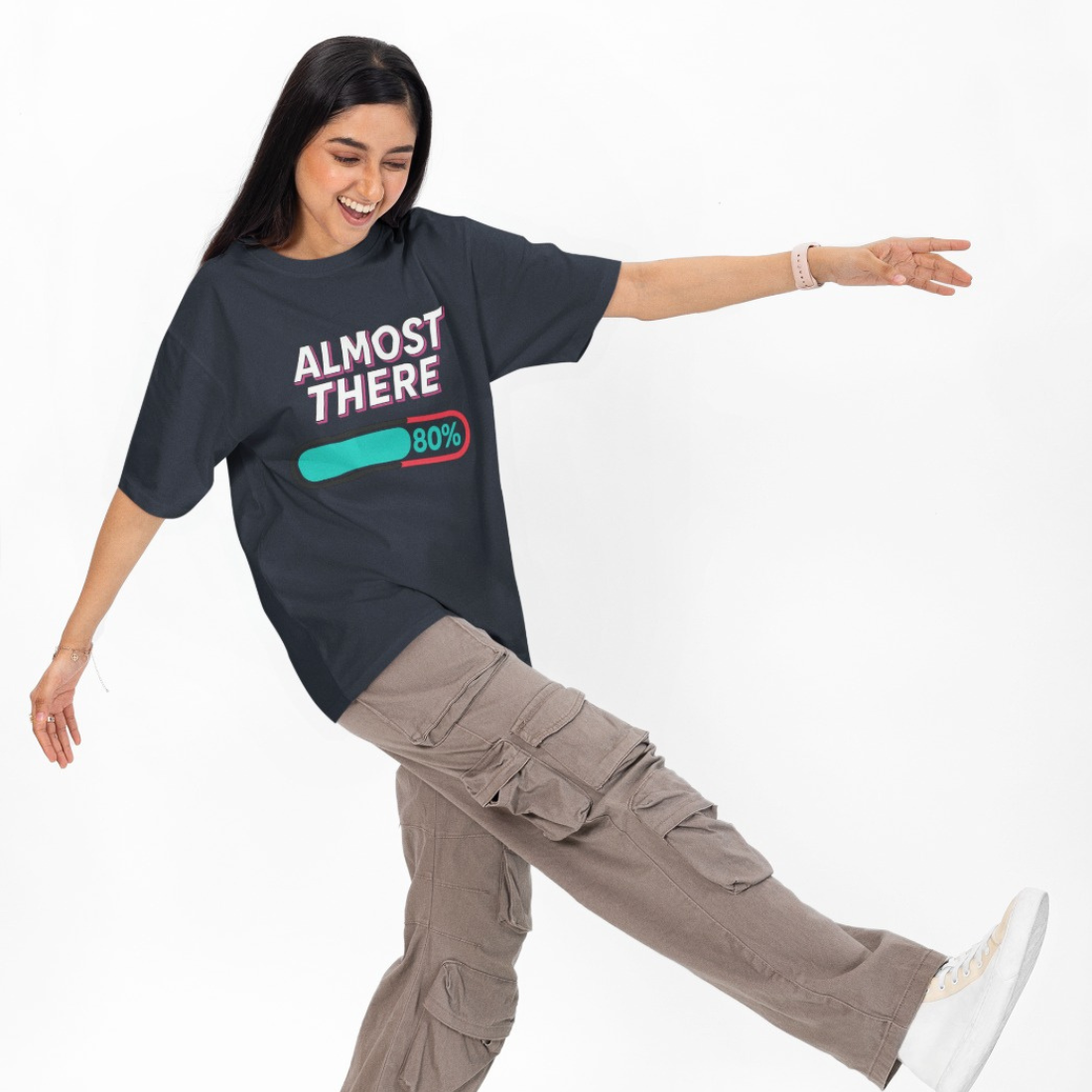 Almost There Unisex Oversized T-Shirt