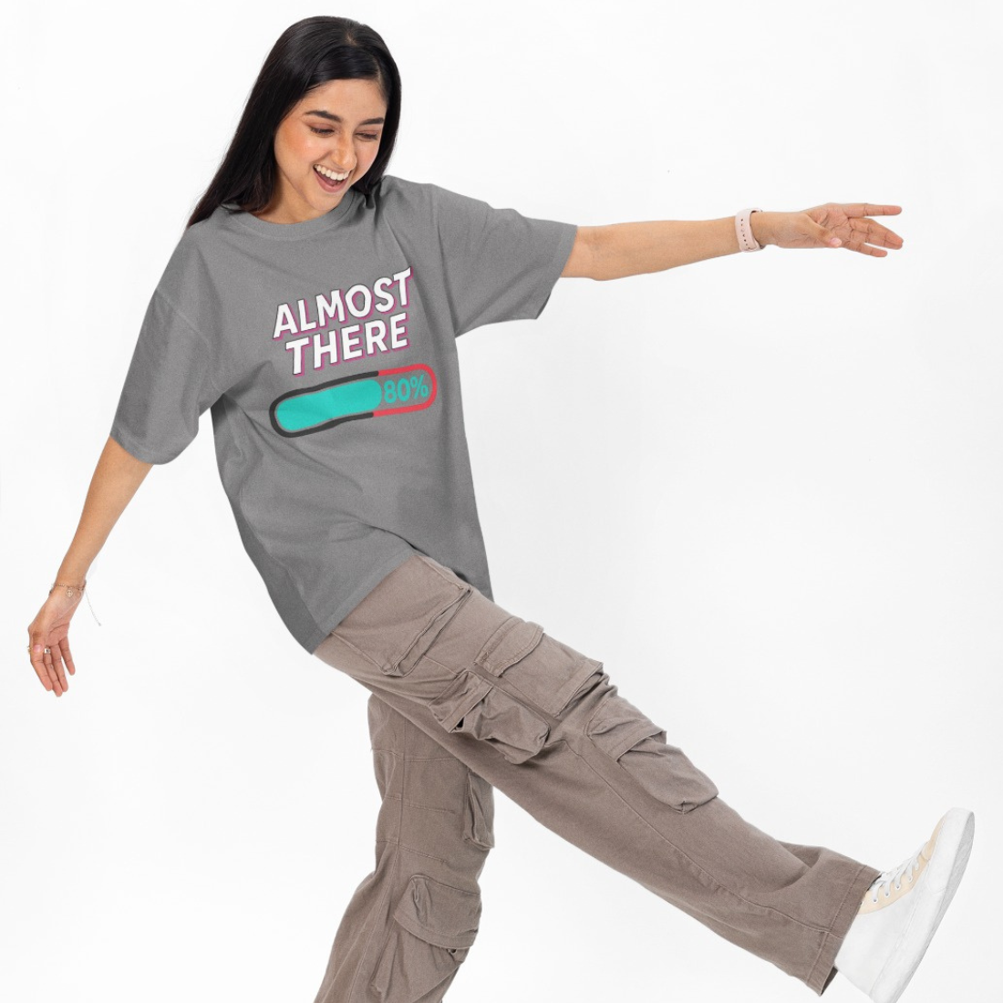 Almost There Unisex Oversized T-Shirt