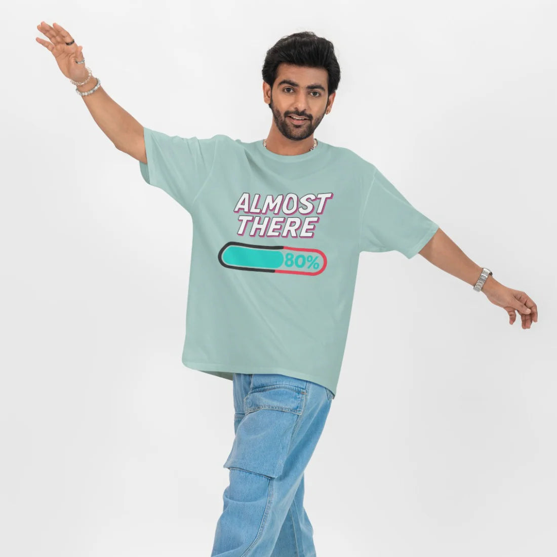 Almost There Unisex Oversized T-Shirt