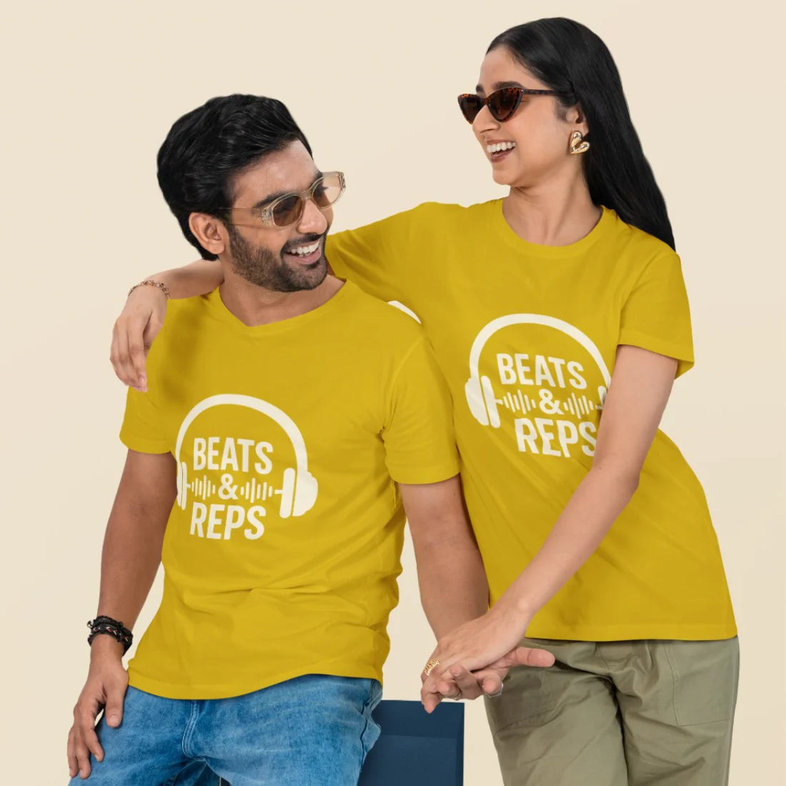 Beats and Reps Unisex Oversized T-Shirt
