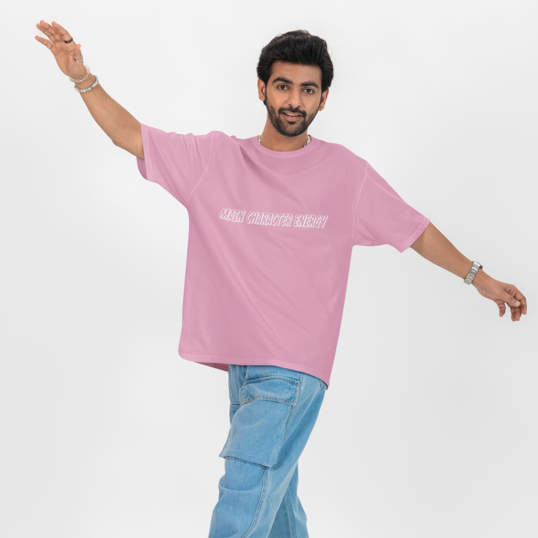 Main Character Energy Unisex Oversized T-Shirt