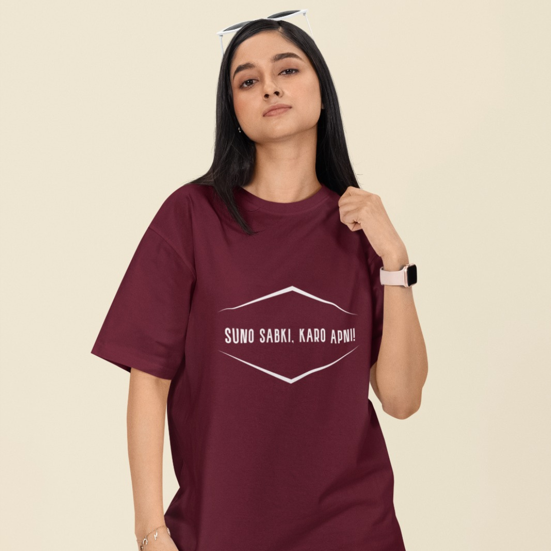 Suno Sabki, Kro Apni Unisex Oversized T-Shirt