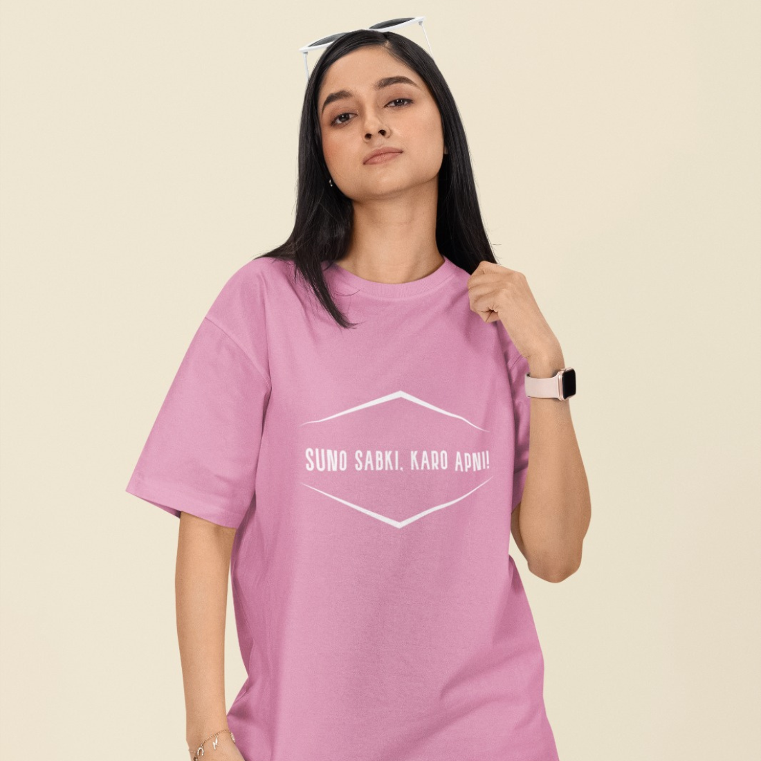 Suno Sabki, Kro Apni Unisex Oversized T-Shirt