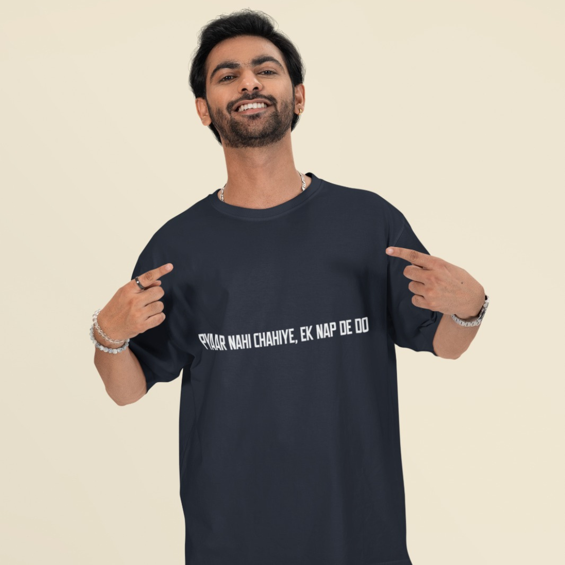 Pyaar Nahi Chahiye, Ek Nap Dedo Unisex Oversized T-Shirt