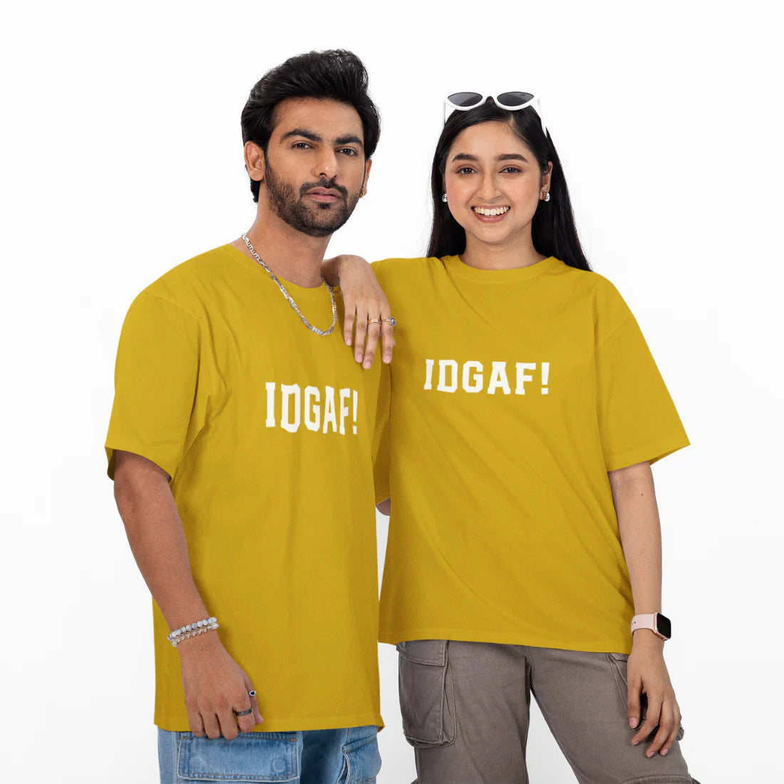 IDGAF! Unisex Oversized T-Shirt