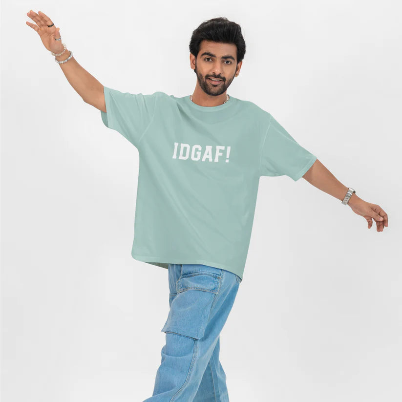 IDGAF! Unisex Oversized T-Shirt