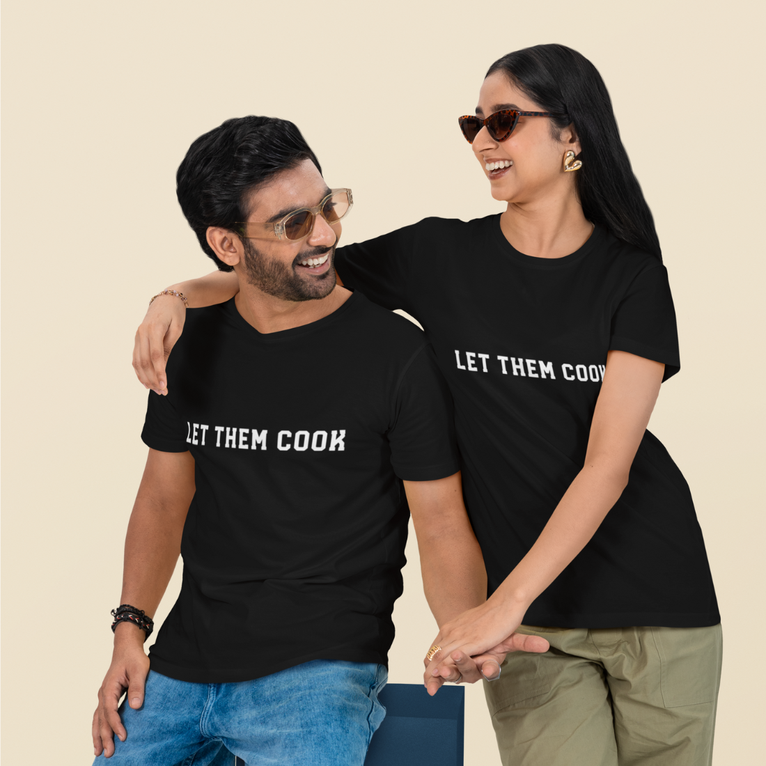 Let Them Cook Unisex Oversized T-Shirt