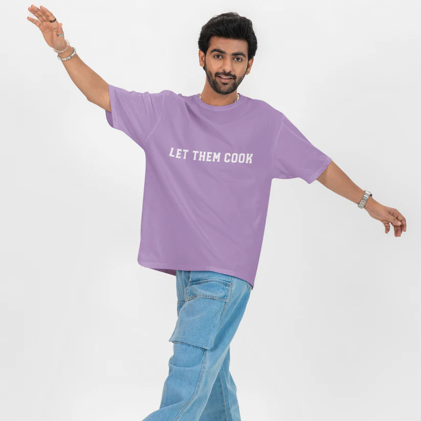 Let Them Cook Unisex Oversized T-Shirt