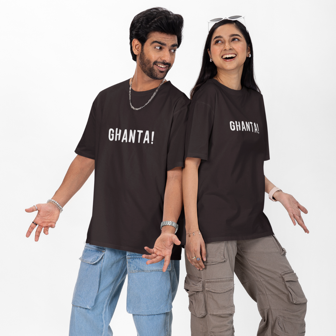 Ghanta Unisex Oversized T-Shirt