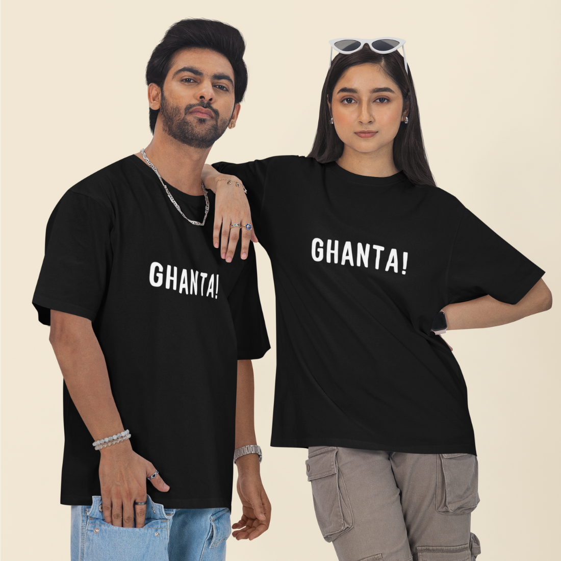 Ghanta Unisex Oversized T-Shirt