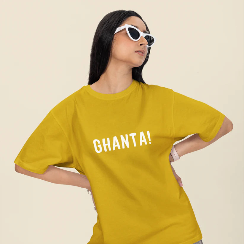 Ghanta Unisex Oversized T-Shirt