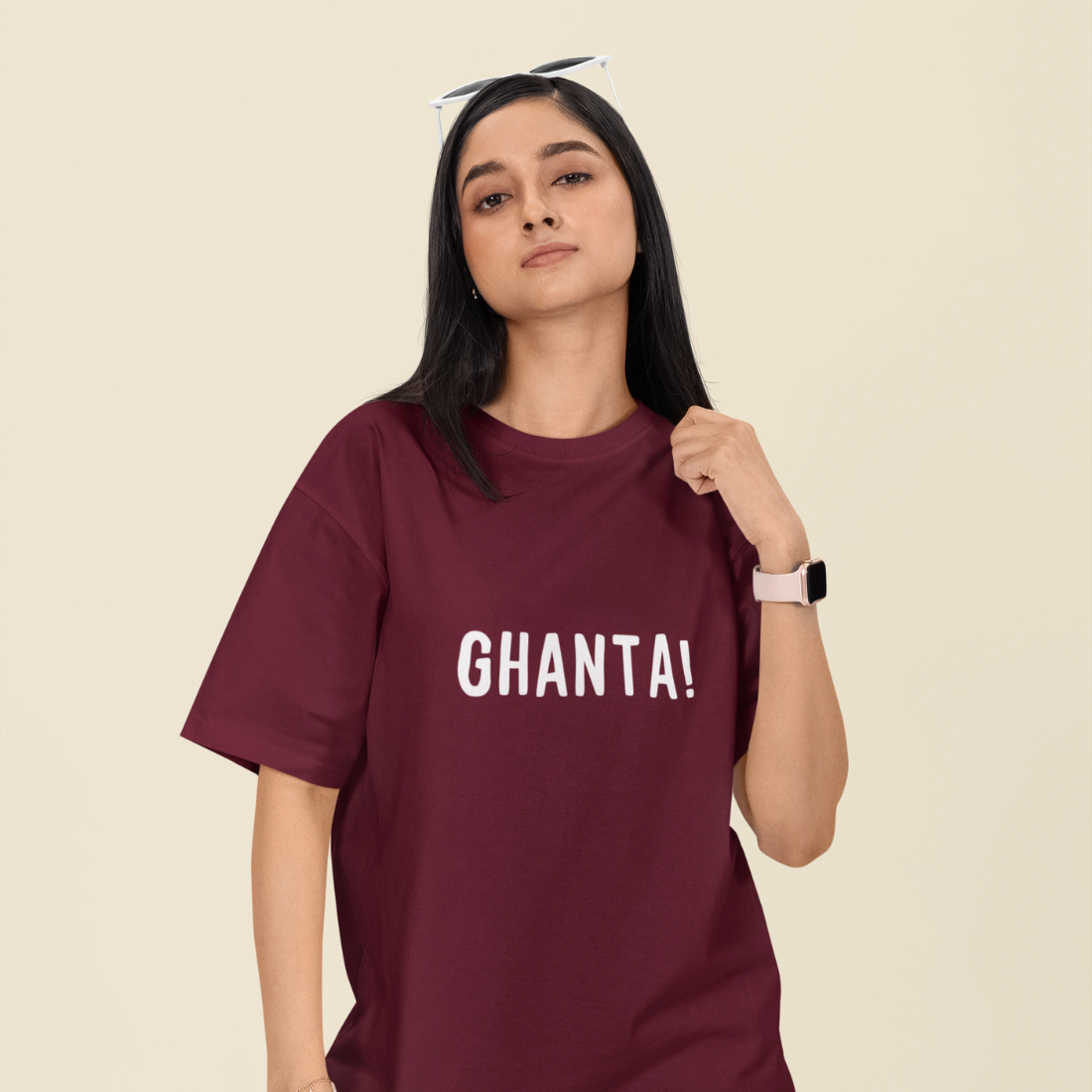 Ghanta Unisex Oversized T-Shirt