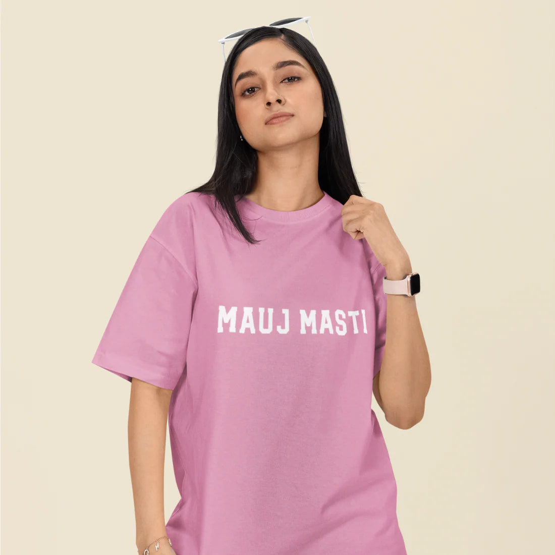 Mauj Masti Unisex Oversized T-Shirt