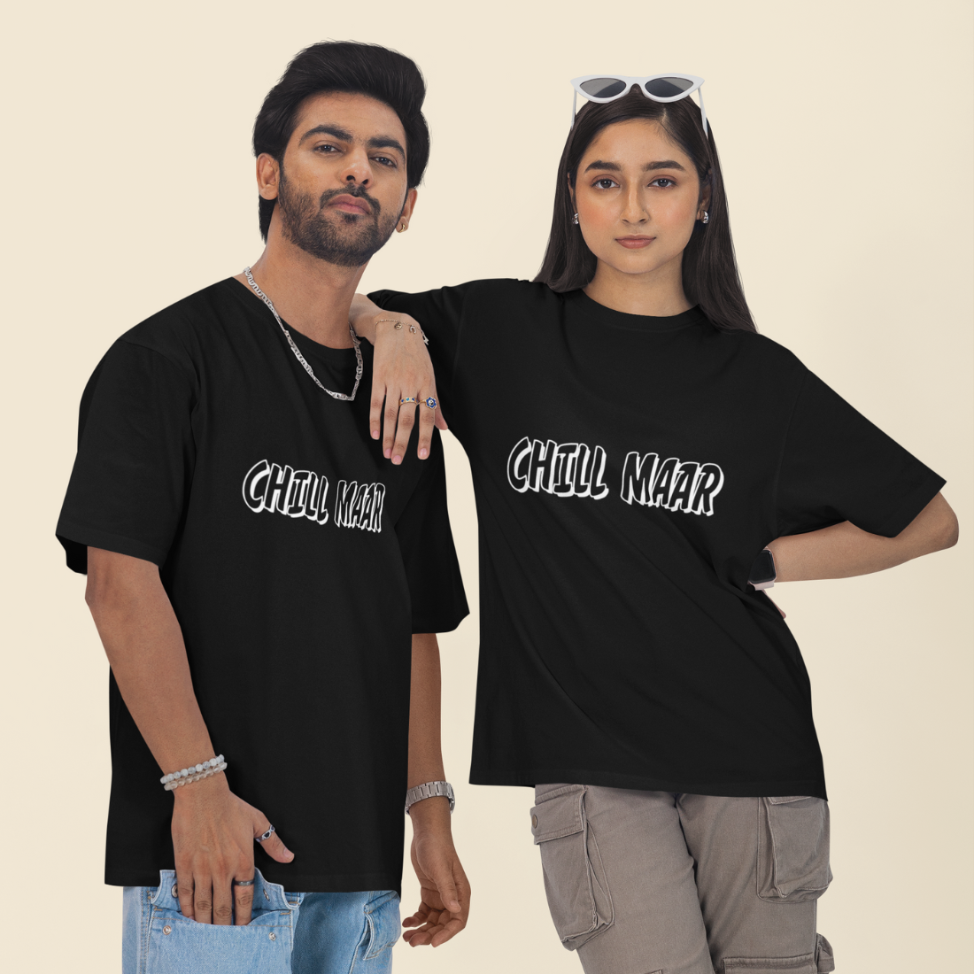 Chill Maar Unisex Oversized T-Shirt