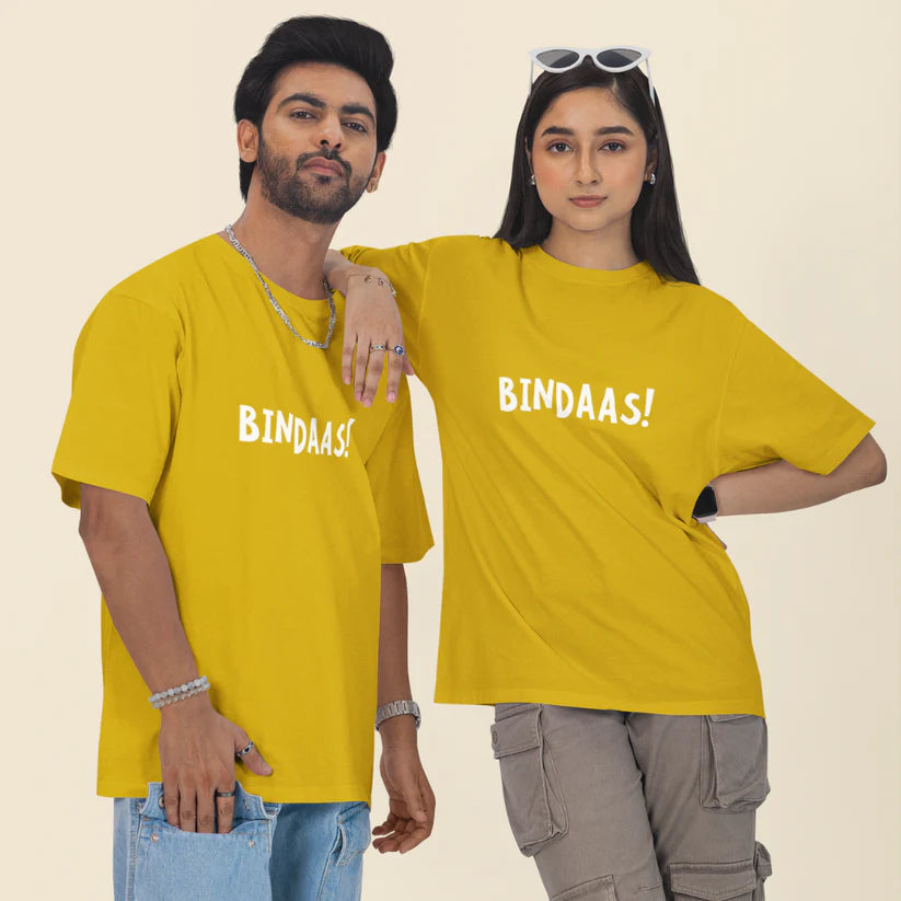 Bindaas! Unisex Oversized T-Shirt