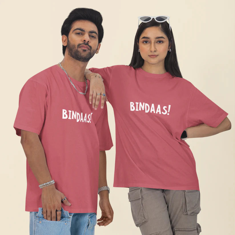 Bindaas! Unisex Oversized T-Shirt