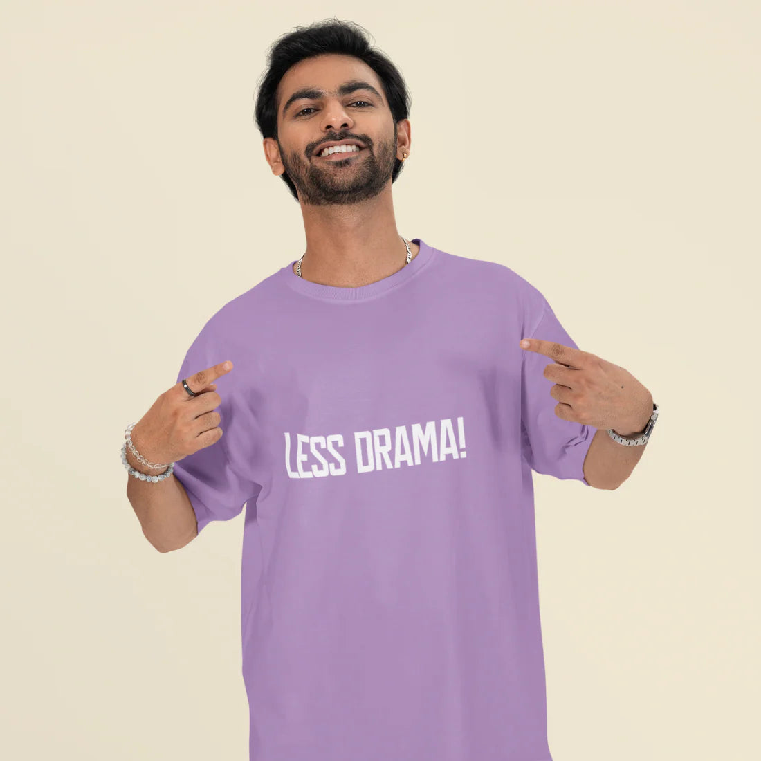 Less Drama Unisex Oversized T-Shirt