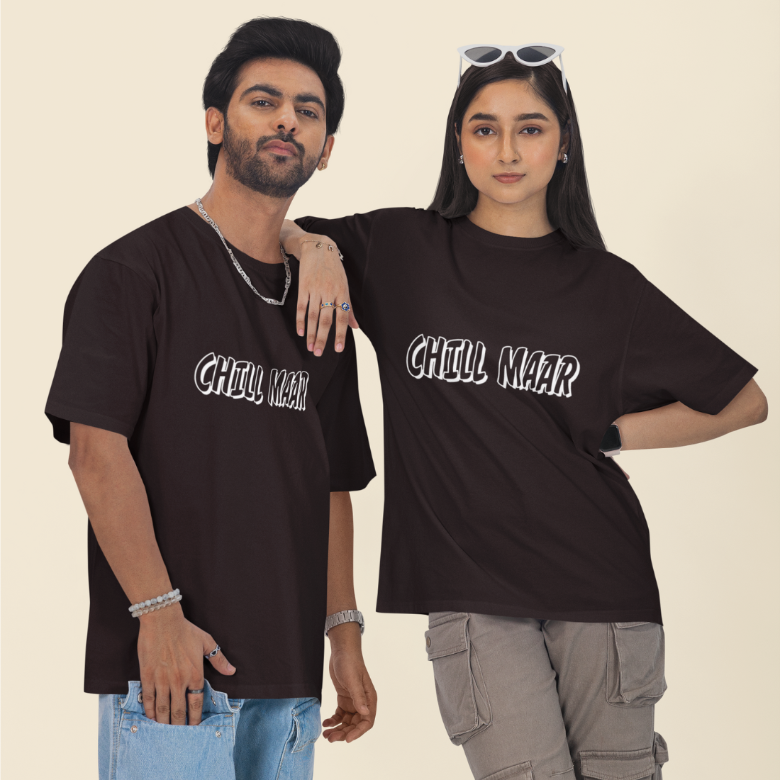 Chill Maar Unisex Oversized T-Shirt