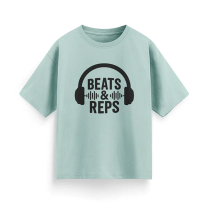Beats and Reps Unisex Oversized  T-Shirt