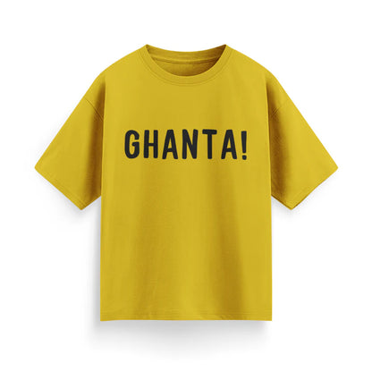 Ghanta Unisex Oversized T-Shirt