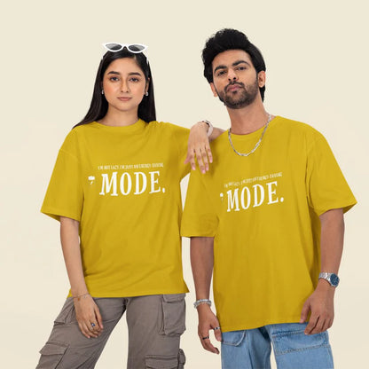 I'm Not Lazy, I'm Just on Energy Saving Mode Unisex Oversized T-Shirt