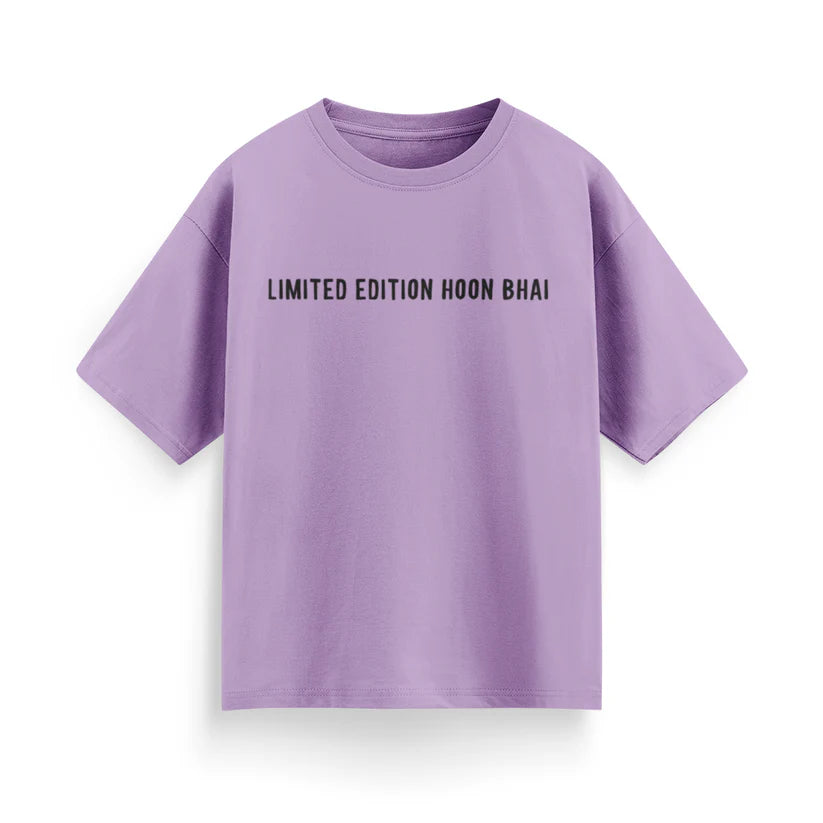 Limited Edition Hoon Bhai Unisex Oversized T-Shirt