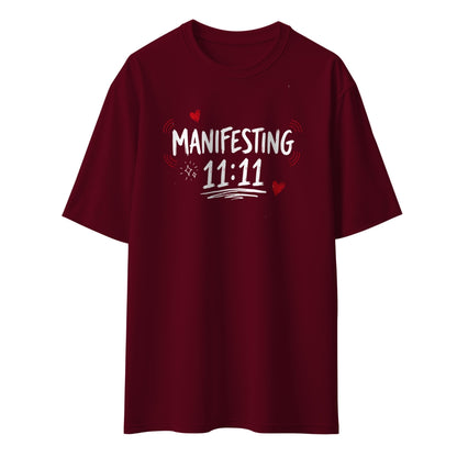Manifesting 11:11  Unisex Oversized T-shirt