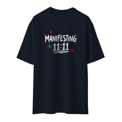 Manifesting 11:11  Unisex Oversized T-shirt